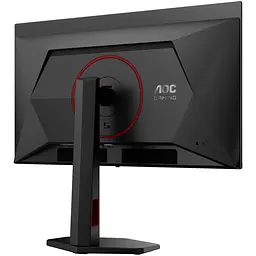 TFT 27" AOC Q27G4ZDR, QD-OLED, 240Гц, 0,03мс, 2хHDMI, DP, USB-hub, HAS, Pivot, чорно-червоний - мініатюра 5