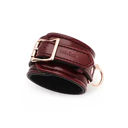 Фіксатори для ніг Liebe Seele Wine Red Ankle Cuffs 30.5 см бордовий - мініатюра 3