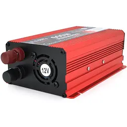 Інвертор напруги Voltronic ST600CP (DC:300W), 12/220V з апроксимованою синусоїдою, 1 універсальна розетка, крокодили, BOX - мініатюра 2