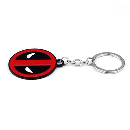 Брелок Deadpool logo Дедпул лого 10.113 - мініатюра 3