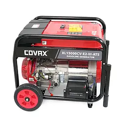 Генератор бензиновий COVAX XL15000CV-E2-lll-ATS, 8.0kW, 220V-380V, 50Hz, DC12V, 18HP, Electric Starter, tank 25L, 705x560x570mm - мініатюра 3
