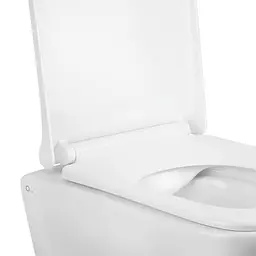 Унітаз підвісний Qtap Tern безободковий з сидінням Soft-close QT1733052ERW - мініатюра 4