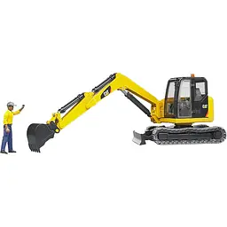 Іграшкова машинка Bruder міні-екскаватор Cat 1:16 (2466) - мініатюра 5