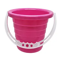 Дитяче відро для пісочниці "Середнє" Bambi S0009(Pink) зелений 14 см