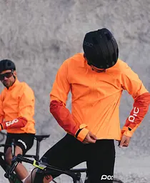 Велошлем Poc Ventral Spin S Чорний-Сірий - мініатюра 7