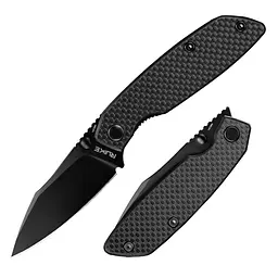Нож складной туристический Ruike P746-CB2, (8 см) 14C28N/G10 черный