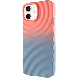 Чохол TPU ColorWave для Apple iPhone 12 Pro / 12 (6.1) Peach / Sky