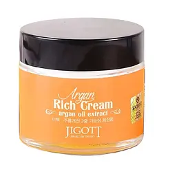 Крем для обличчя Арганова олія Argan Rich Cream Jigott 70 мл