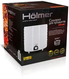 Сушарка овочів та фруктів HFD-52W White 520W Holmer teh0019853 - мініатюра 8