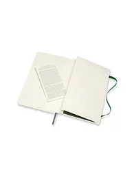 Записник Moleskine Classic середній, Нелінований Миртовий Зелений М’який (QP618K15) - мініатюра 5