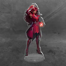 Акрилова колекційна фігурка Marvel Rivals - Scarlet Witch 15 см - мініатюра 2