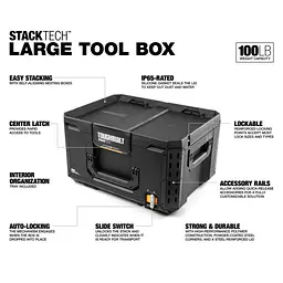 Ящик для інструментів TOUGHBUILT TB-B1-B-50 StackTech великий - мініатюра 2
