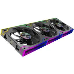 Вентилятор для корпуса 120mm*3 Xilence GAMING XPF360R.ARGB PWM REVERSE - мініатюра 2