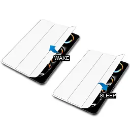 Чохол до планшета BeCover Smart Case Apple iPad Pro 11" M4 2024 White (711629) - мініатюра 5