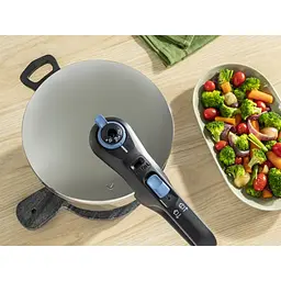 Скороварка Tefal Secure Trendy з паровим кошиком 6 л (P2580701) - мініатюра 4