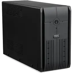 Пристрій безперебійного живлення Vinga LED 650VA metal case with USB (VPE-650PRMU) - мініатюра 2