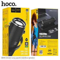 Портативна акустика Hoco Desire song sports wireless speaker BS40 14 Вт синя - мініатюра 10