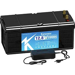 Акумулятор Kepworth LiFePO4 12V 12.8V/200Ah/2560Wh [KW-12-200] [110735] - мініатюра 4