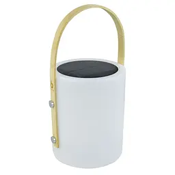 Ліхтар кемпінговий Bo-Camp Longford Solar 150 Lumen Bamboo/White (5818878) - мініатюра 3