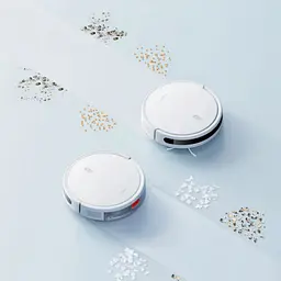 Робот-пилосос мийний Xiaomi Robot Vacuum E10 (BHR6783EU) білий - мініатюра 3