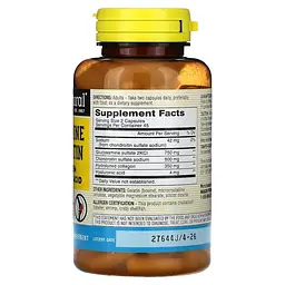 Хондропротектори Mason Natural Glucosamine Chondroitin with Collagen & Hyaluronic Acid, 90 капсул глюкозамин и хондроитин - мініатюра 2