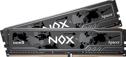 Оперативна пам'ять Apacer 32GB (2x16GB) DDR5 5600MHz NOX (AH5U32G56C522MBAA-2)