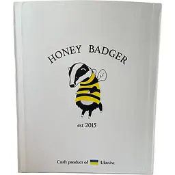 Подарунковий набір Хані Баджер: наливка Вишнева домашня 0.5 л + настоянка На бджолах 0.5 л + джем смородиновий 0.3 л + мед різнотрав'я 0.3 л - мініатюра 3