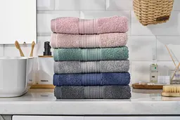 Рушник махровий Ardesto SuperSoft 70х140см, 100% бавовна, рожевий pbe0050405 - мініатюра 3