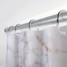 Тканинна шторка для ванної кімнати TIANA KRAINE Marble Rose, без кілець. Розмір 200х180 - мініатюра 5