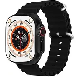Сенсорний смарт-годинник Smart T800 Ultra Black (16074-hbr) - мініатюра 2