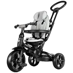 Дитячий триколісний велосипед Qplay Prime Grey сірий (T561-5Grey) - мініатюра 4
