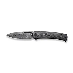Ніж складаний туристичний Civivi Caetus Flipper, (8.8 см) Damascus/карбоновий Fiber - мініатюра 8
