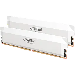 Оперативна пам'ять Crucial 32GB (2x16GB) DDR5 6400MHz Pro White (CP2K16G64C38U5W)