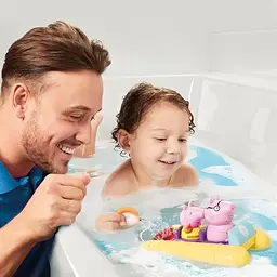 Іграшка для ванної Toomies Свинка Пеппа в човні (E73107) - мініатюра 7