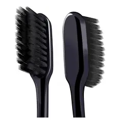 Зубна щітка Colgate Slim Soft Charcoal сірий з чорним - мініатюра 2