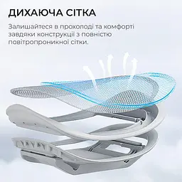 Ігрове крісло Sihoo DORO C300 Pro Mesh White (DORO-C300-PRO-M102) - мініатюра 9