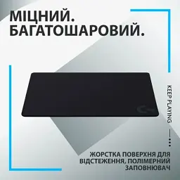 Килимок для мишки Logitech G440 Gaming Mouse Pad Black (943-000792) - мініатюра 6