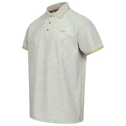 Теніска поло Blaser Active Outfits Polo Shirt 22 L Grey melange - мініатюра 3