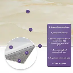 Самоклеюча стінова PET плитка 600х300х2мм SW-00001670 - мініатюра 2