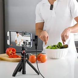 Бездротова мікрофонна система Ulanzi Vijim HM2301 Dual Channel Wireless Lavalier Microphone (A005 HM2301 ) (A005) - мініатюра 10