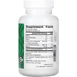 Спирулина Spirulina 500 mg 100 Tablets Source Naturals vit0004888 - миниатюра 2