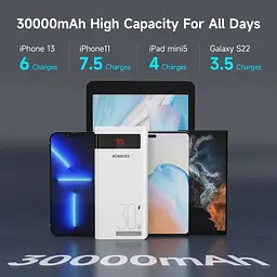 Павербанк Romoss 30000 mAh 30W Sense 8PS Pro білий (PHP30-892-1133H) - мініатюра 8