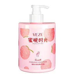 Крем для рук Veze Peach Time Hydra Silky із ароматом персика 450 мл