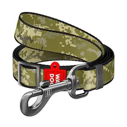 Повідець для собак WAUDOG Nylon "Мілітарі" M Ш 20 мм Д 152-183 см (371-4026)