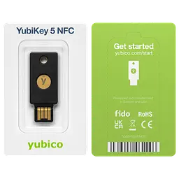 Набір апаратних ключів Yubico YubiKey 5 NFC USB Type-A 2-Pack (683066-2) - мініатюра 6