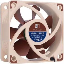 Корпусний вентилятор Noctua NF-A6x25 FLX [168415] - мініатюра 3