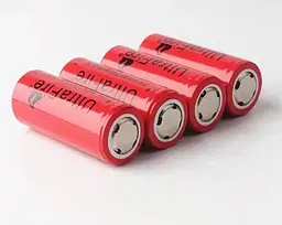Акумулятор Ultra Fire 26650 7200mAh 3.7В (Червоний) - мініатюра 2