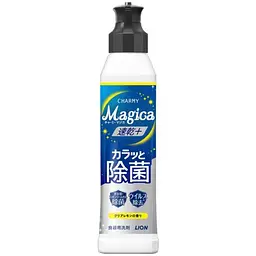 Японський засіб для миття посуду Lion Charmy Magica Quick Dry (швидке висихання), аромат лимона 220 мл