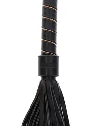 BDSM флогер Taboom Vogue Studded Whip 54 см чорний - мініатюра 10