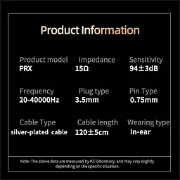 Навушники Knowledge Zenith дротові PRX Planar Diaphragm with microphone гарнітура чорна - мініатюра 5